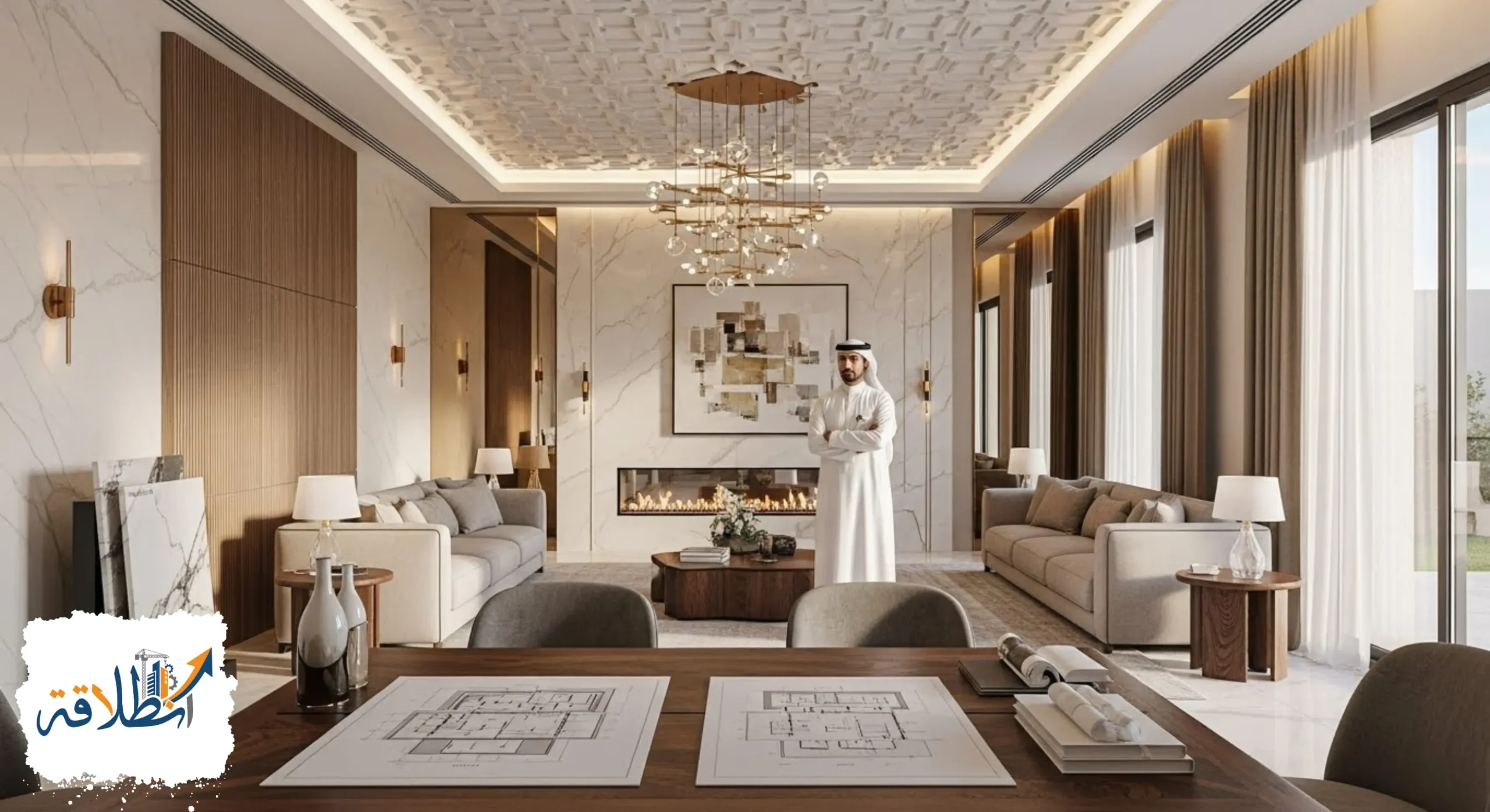 لماذا تُعد خدمات التشطيب الفاخر بالرياض من شركة انطلاقة الاستثمار الأمثل للمنازل الحديثة؟