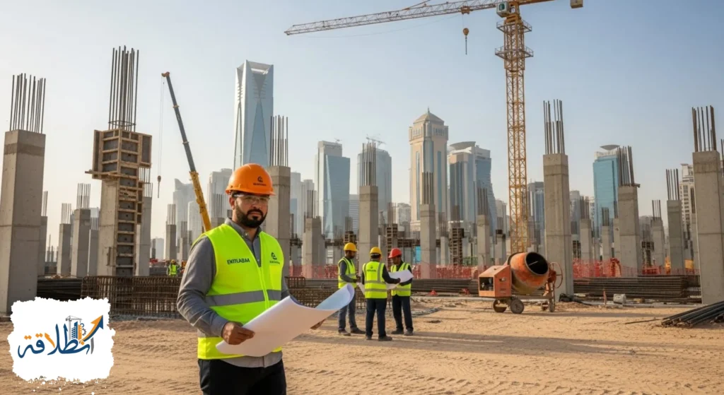 افضل خدمات تنفيذ هياكل خرسانية بالرياض من شركة انطلاقة