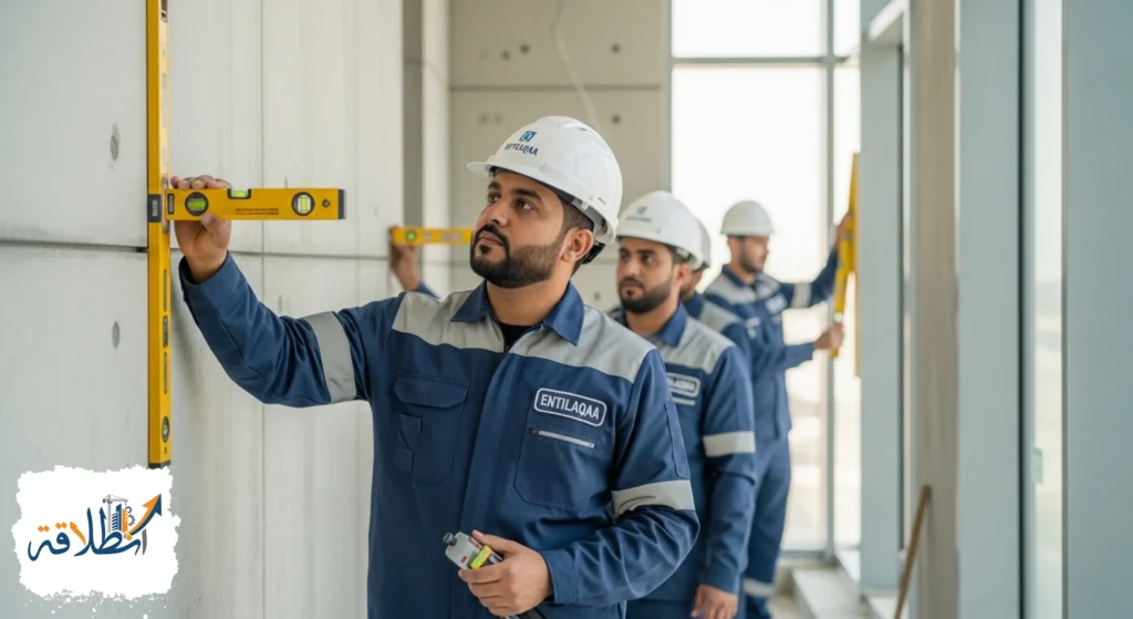 أفضل خدمات مراقبة جودة التنفيذ في مشاريع البناء في الرياض من شركة انطلاقة