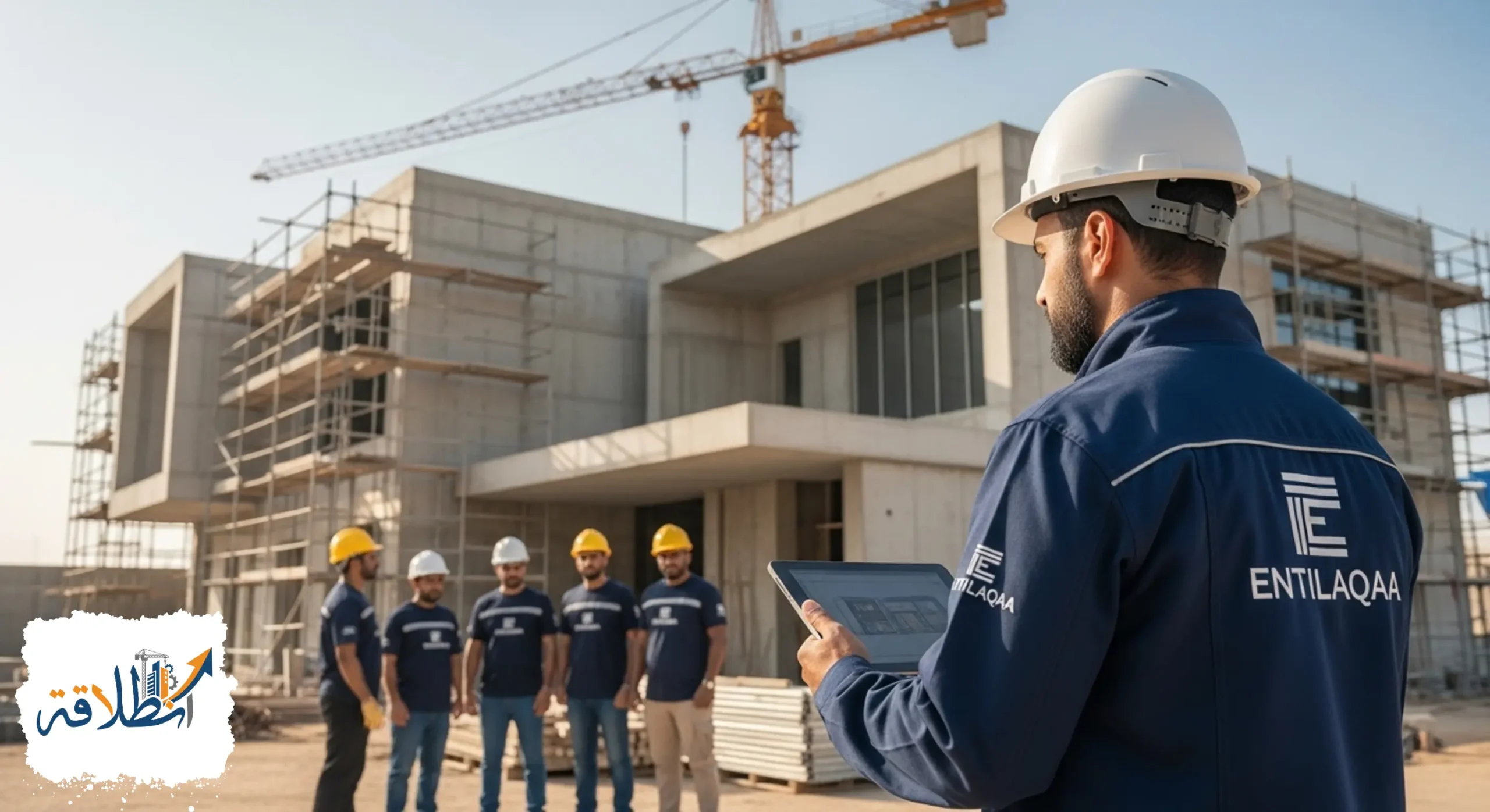 التزام شركة انطلاقة بالجودة والتميز في إدارة مشاريع البناء السكنية